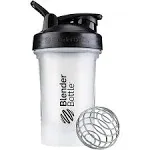 BlenderBottle Classic V2 Shaker Bottle Perfect for Protein Shakes and Pre Workout, 20-Ounce, Pebble Grey