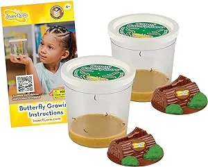 Insect Lore Two Cups of Caterpillars - Life Science & Stem Education