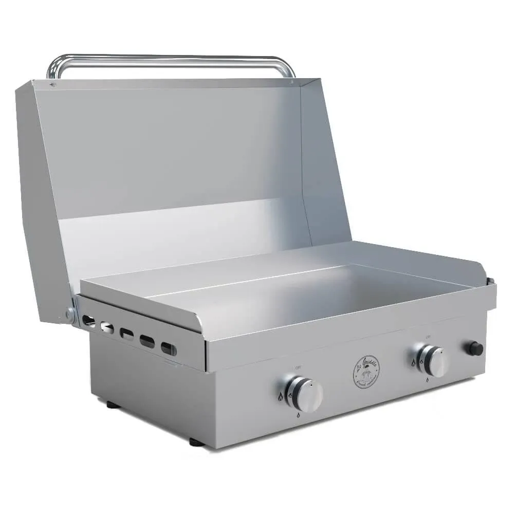 Le Griddle The Ranch Hand Dual Burner Gas Griddle GFE75