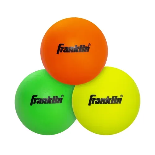 Franklin Future Champs Youth Lacrosse Balls 3 Pack Soft Colorful Set