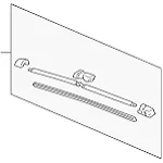 Genuine OE Honda Wiper Blade 76620-sva-a03