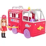 Barbie Chelsea Fire Truck Playset