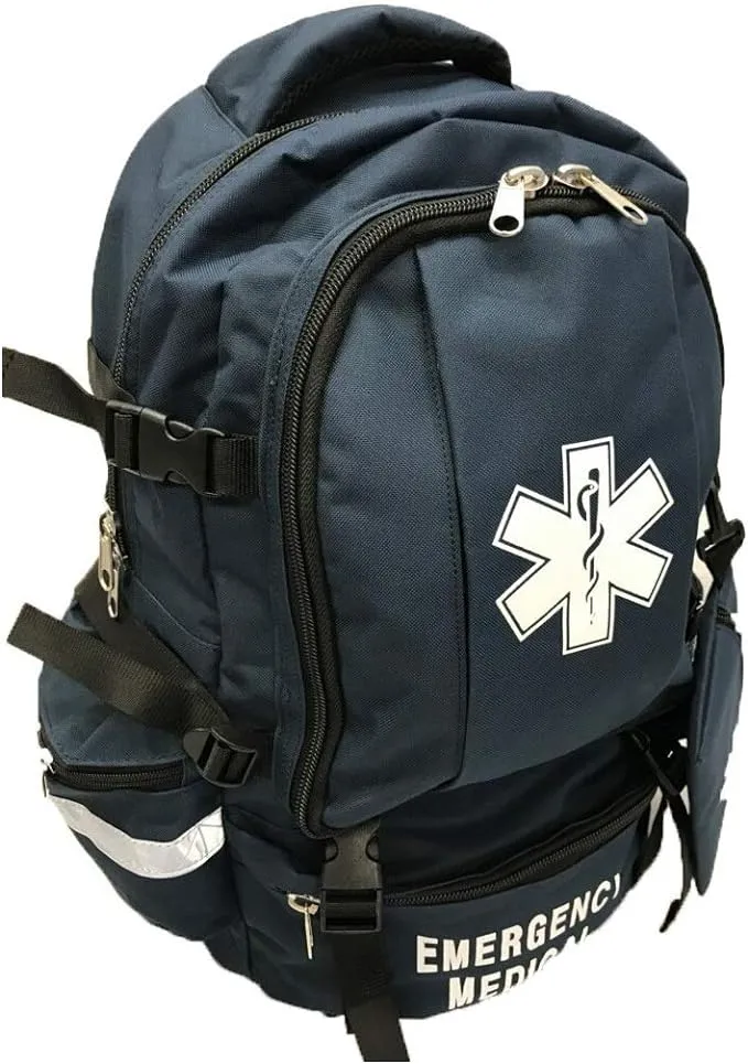 LINE2design Trauma Backpack - EMS First Responder  Backpacks - Navy Blue