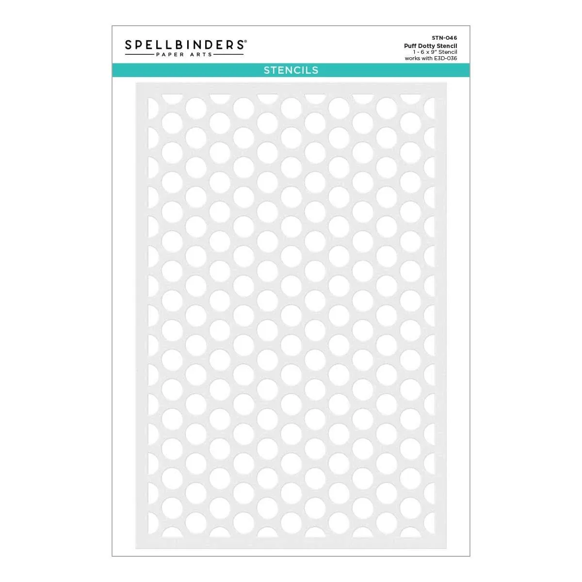 Puff Dotty - Craft Stencil