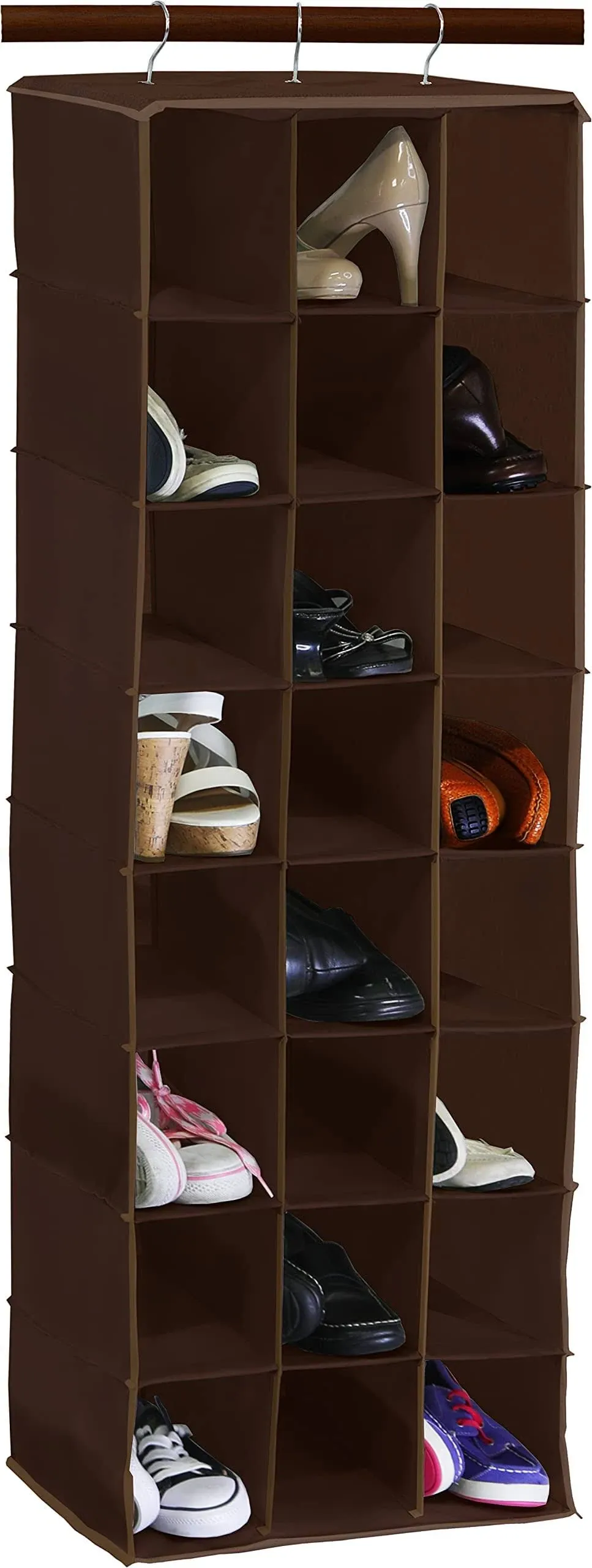 Simple Houseware Hanging Closet Organizers