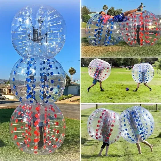 Inflatable Bumper Ball Bubble Soccer Ball Giant Human Hamster Ball for Adults and Kids