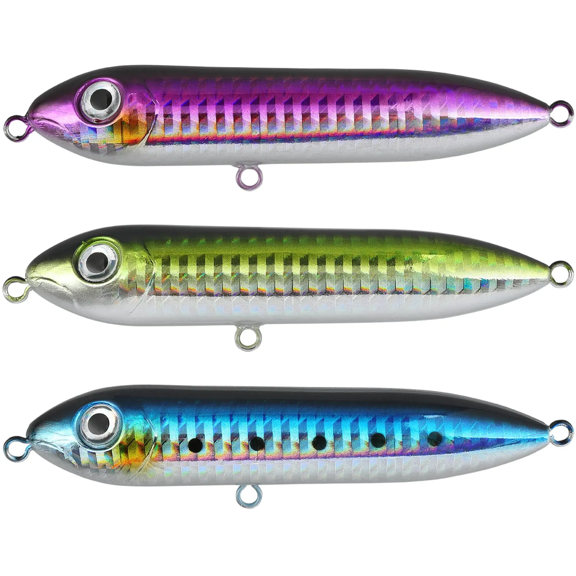 Catfish Rattling Line Float Lure for Catfishing, Demon Dragon Style Peg for Santee Rig Fishing, 4 inch (3-Pack, Threadfin Shad)