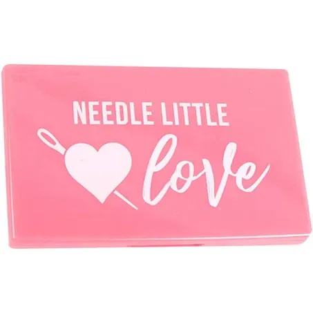 Needle Little Love Pink Magnetic Needle Case