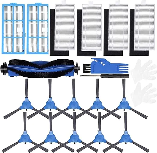 Replacement Parts for Kyvol Cybovac E20, E30, E31, ionVac Robot Vacuum 2000PA Accessories Filters, Brushes, Roller Brush