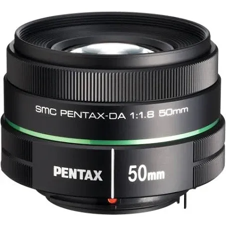 Pentax 50mm f/1.8 Da SMC Lens