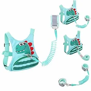 Toddler Leash for Kids-Baby Child Harness with Anti Lost Wrist Link for Boys/...