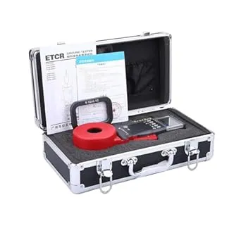 ETCR2100C+ Digital Clamp Ground Earth Resistance Meter Tester 0.01-1200Ω 0.00mA-20.0A