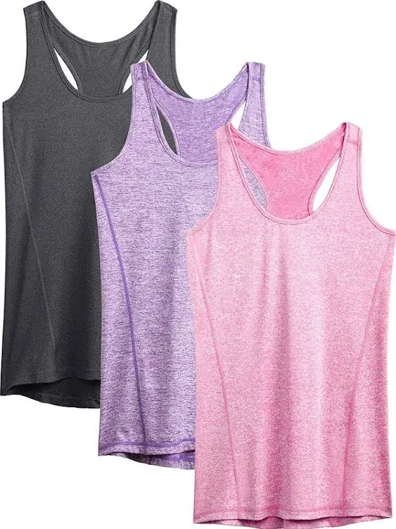 NELEUS Women's Workout Tank Top Racerback Yoga Tanks Athletic Gym Shirts