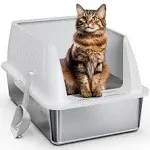 Petterm Stainless Steel XL Litter Box