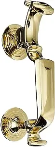 Baldwin 0113.003 Lifetime Polished Brass “S” Door Knocker