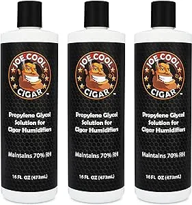 Joe Cool Cigar Propylene Glycol Humidor Solution for Cigar Humidifiers