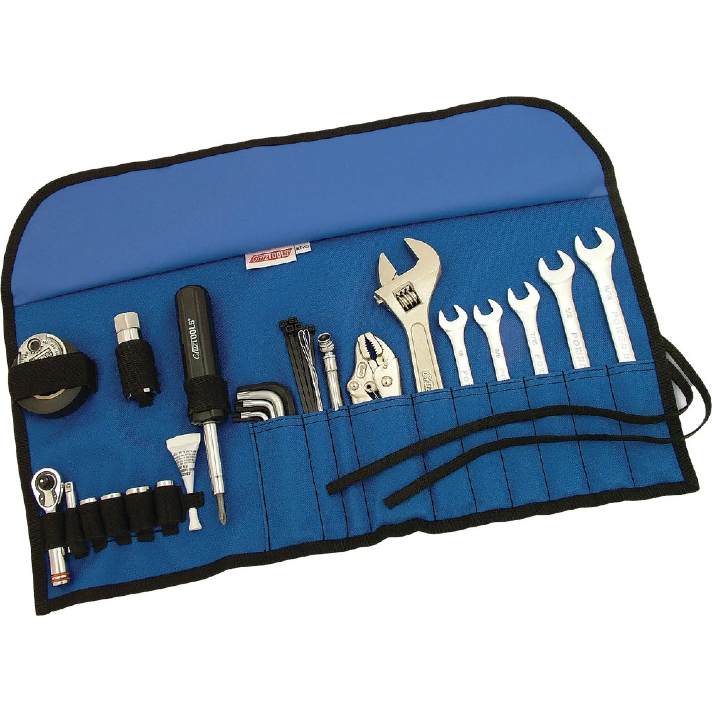 CruzTOOLS RTH3 RoadTech H3 Tool Kit for Harley-Davidson Motorcycles, black