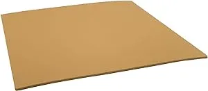 Speedball 4387 Unmounted Linoleum Block – Flat Surface Easy Carving For Block Printing Tan, 18 x 24 Inches