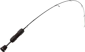 13 Fishing Widow Maker Deadstick Ice Fishing Spinning Rod - Black, 28in, Medium