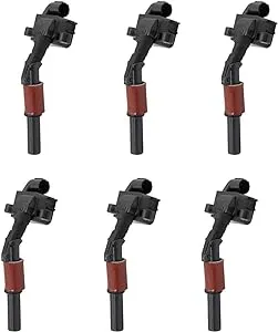 6 Piece Engine Ignition Coil Set Direct Fit for Mercedes-Benz C E GL ML S Class