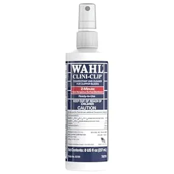 Wahl Professional Animal Clini-Clip Blade Disinfectant and Cleaner Spray (3701-100)