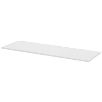 Lorell Width-Adjustable Training Table Top, 72" Lx 24" W, White