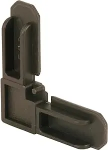 Prime-Line MP7728-50 Screen Frame Corner, 5/16 In. x 3/4 In., Bronze Plastic (50 Pack)