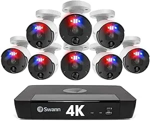 Swann 8 Camera 8 Channel 4K Ultra HD Professional NVR Security System