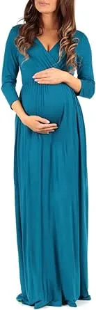 Teal Mother Bee Maternity Dress size small