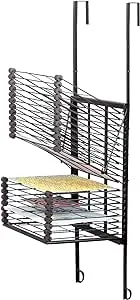 Sax-409129 Over-The-Door Drying Rack, 20 Shelves, 4-1/2 x 21-1/2 in