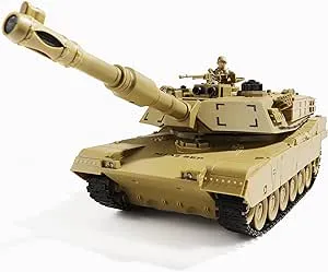 1:28 RC US Mia2 Army Tank