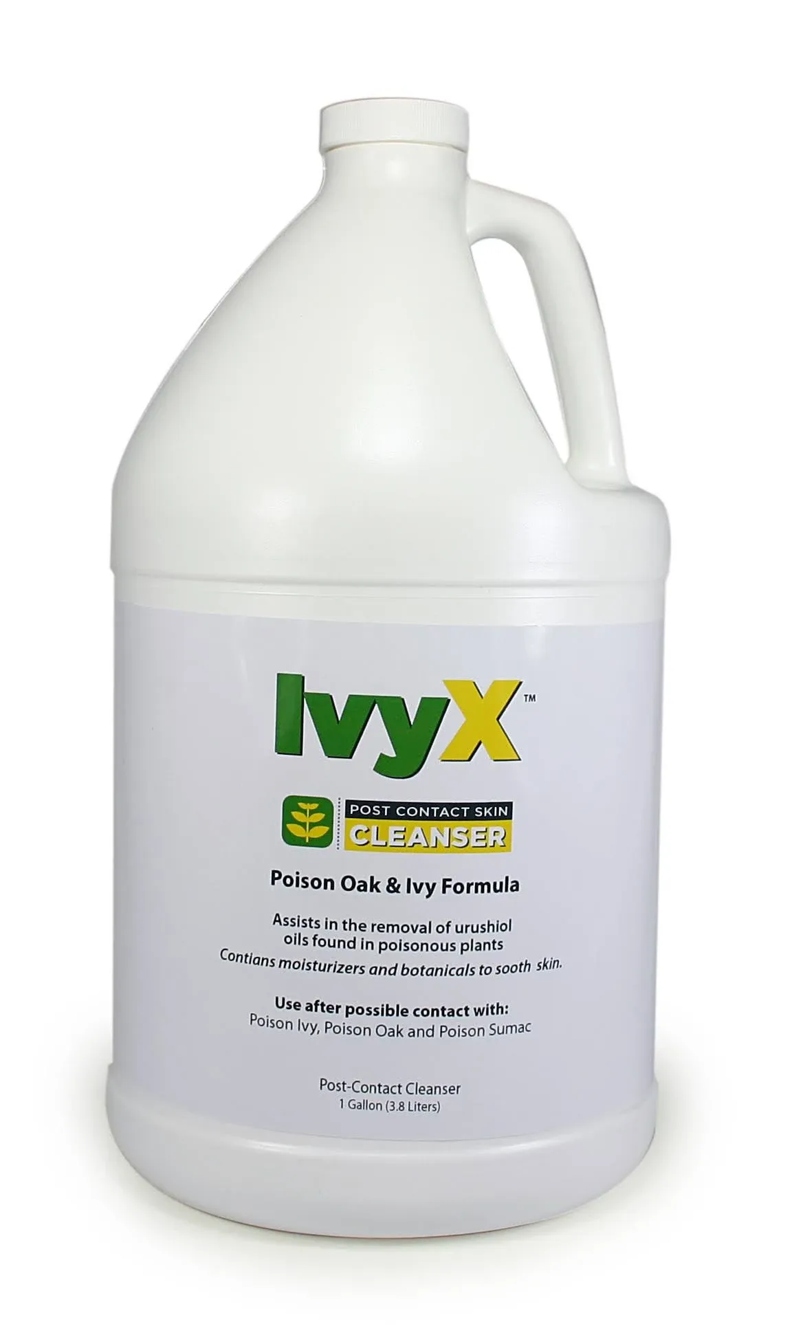 First Aid Only 18-069 IvyX Post-Contact Cleanser, Gallon Jug