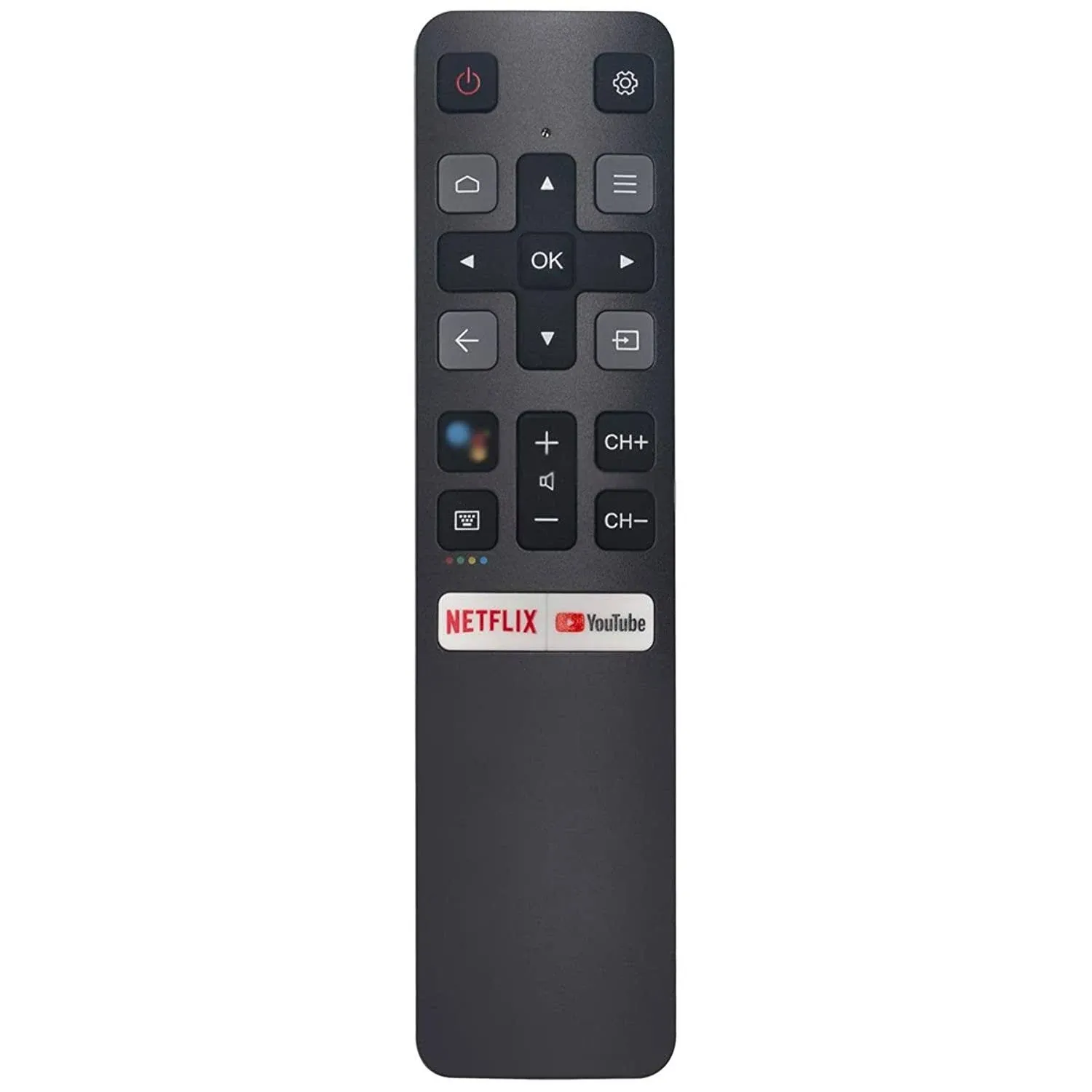 Voice Replacement Remote Control Applicable for TCL TV 40S330 32S330 75S434 43S434 50S434 55S434 65S434 70S434 43P30FS 49P30FS 32P30S 55EP680 40S6510FS 65Q637 55Q637 55S430 65C825 40S334 40S6500FS