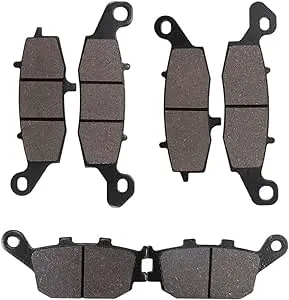 Front and Rear Brake Pads for Suzuki 650 DL650 VStrom 2004-2020 DL1000 1000 V-Strom 2002-2010 SV650 SV 650 2003-2015 GSR750 2011-2015