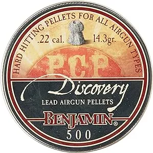 Benjamin BHP22 Hollow Point Pellets, 0.22 (500-Count)