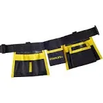 Stanley Jr Play Kids Work Pretend Construction Tool Work Belt Yellow Black