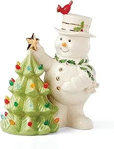 Lenox Happy Holly Days Snowman Figurine