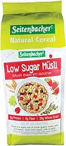 Seitenbacher Low Sugar Muesli Natural Cereal, 16 Ounce