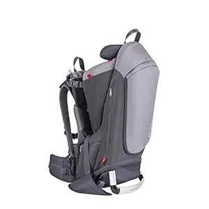 Child Carrier with Seat &amp; Stirrups - Hiking Travel Backpack Carrier for Toddlers