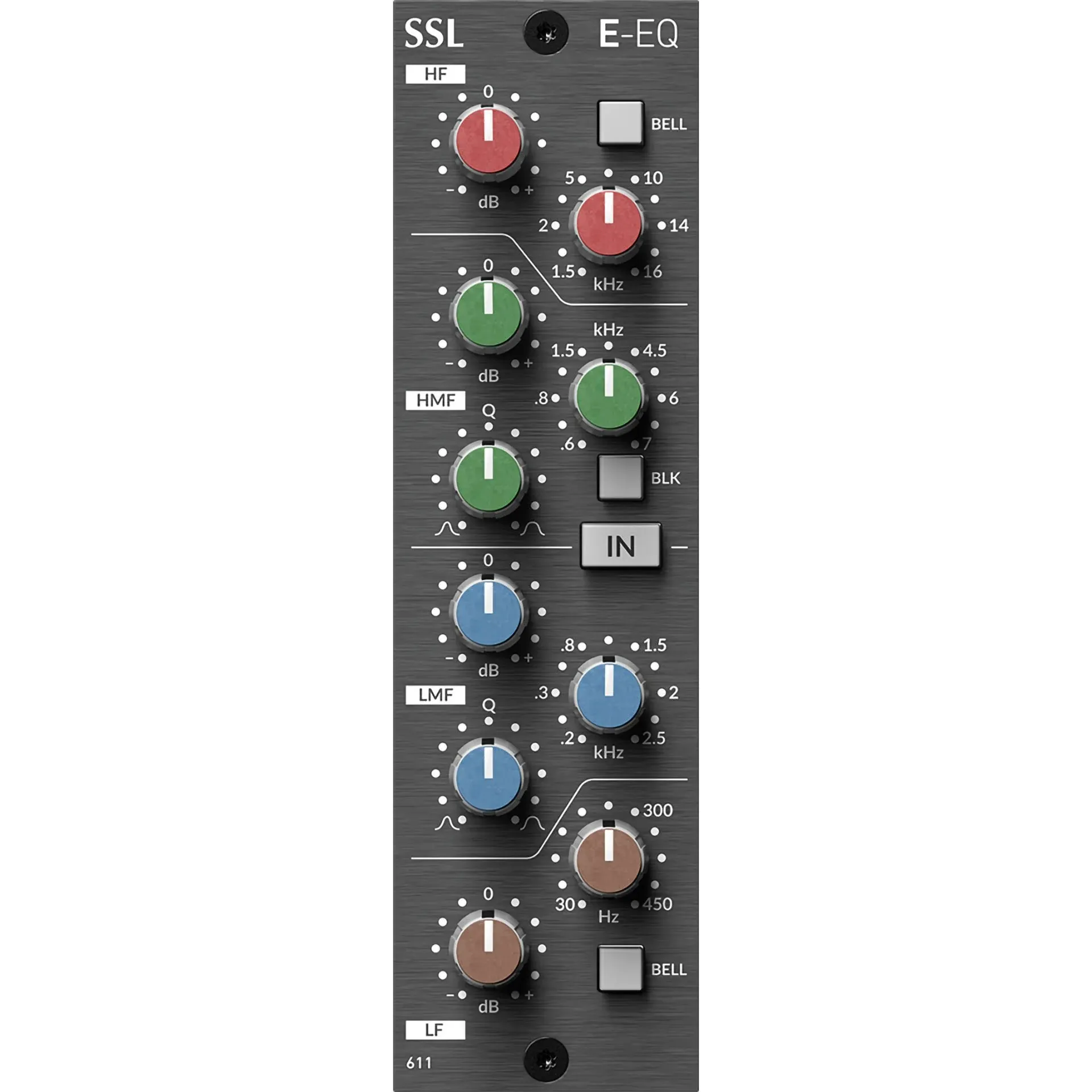 Solid State Logic 611EQ 500 Series Equalizer