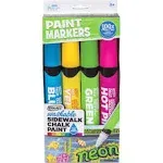 Sidewalk Chalk Paint - Neon Markers 4 ct.