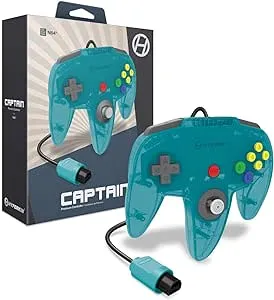 Hyperkin "Captain" Premium Controller for N64 (Turquoise) - Nintendo 64