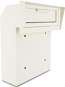 Pochar Door Drop Box for Mail, Rent, Deposit, and Night Key - Door Mount Locking ...