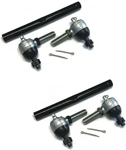 (2) Steering Tie Rod &amp; Shaft Assembly for EZGO TXT Medalist Golf Cart 1994-2000 