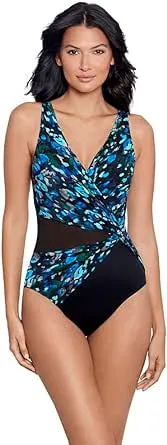 Miraclesuit Women's Swimwear Illusionists Circe Soft Cup Tummy Control One Piece Swimsuit