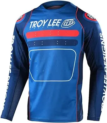 Troy Lee Designs Sprint Ultra Long Sleeve Jersey Navy Blue Medium