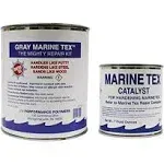 Marine-Tex White Epoxy Putty Repair Kit, 2-1/2 lbs.