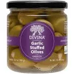 DIVINA GARLIC STUFFED OLIVES