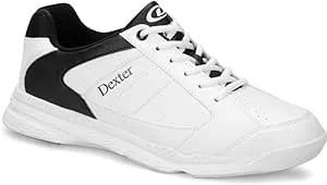 Dexter Ricky IV Mens Bowling Shoes White/Black Trim