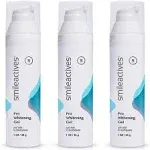 Smileactives Power Whitening Gel, Easy to Use Tooth Whitener Gel for Whiter Teeth and Brighter Smile Pack of Three (3) 1 Ounce